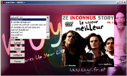 ScreenShot de la version 4.0 du lanceur d'applications développé par ultrafil. http://pvoncken.free.fr